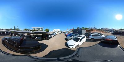 Spacious Car Lot View