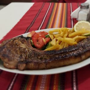 Delicious Succulent Pork Chop Paphos Contact Us To
