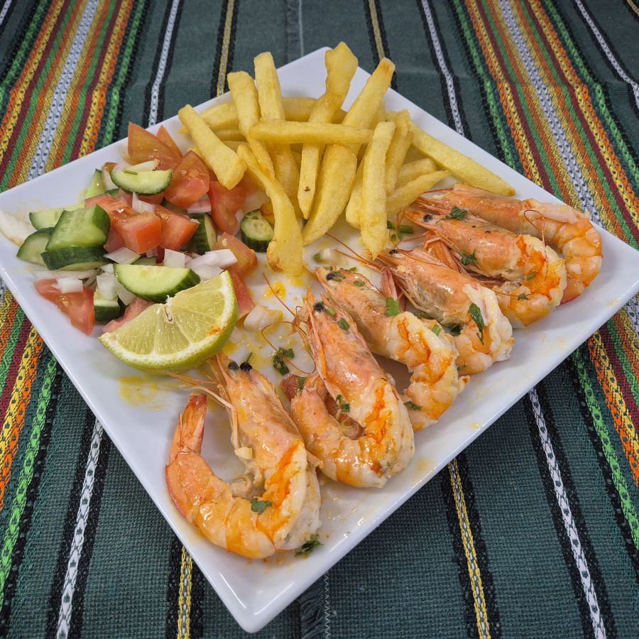 Grilled garlic prawns Experience near Sea Anemone 