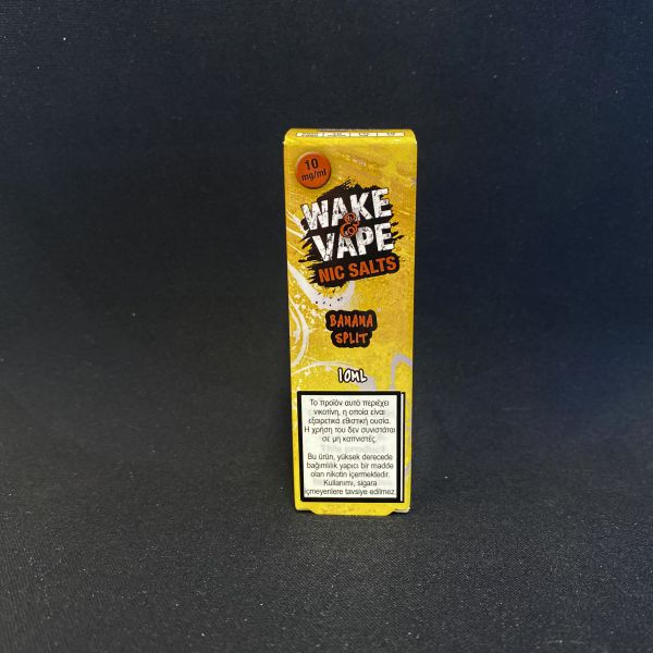 Banana Split Salts by Wake and Vape
