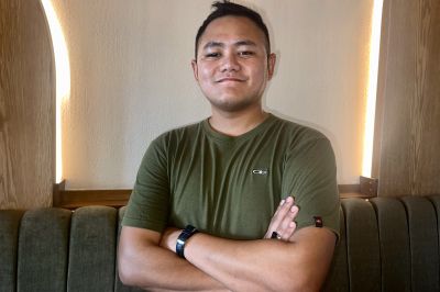 Binesh Rana Manager Keeps the wok sizzling and the