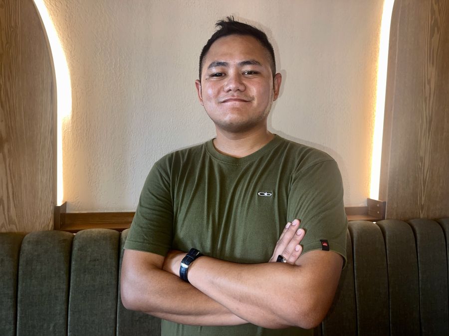 Binesh Rana Manager Keeps the wok sizzling and the