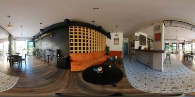 Step Inside 360 View of Our Groovy Bar Room