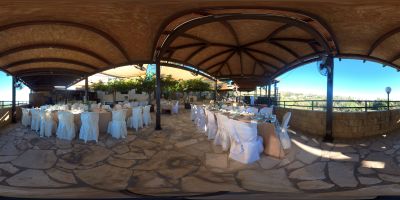 Tranquil Terrace Setup for Gatherings