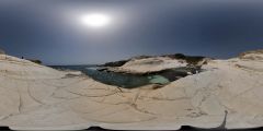 360 degree image of the white rocks of governor s 