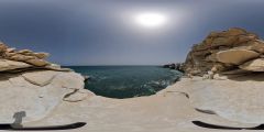 360 degree image of the white rocks of governor s 